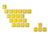 Rubberized TPR Keycaps - 23 Keys